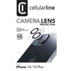 Szkło hartowane na obiektyw CELLULARLINE Camera Lens Protection do Apple iPhone 14/14 Plus Model telefonu iPhone 14
