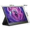 Monitor UPERFECT USteam G16 15.6" 1920x1080px IPS 120Hz, Dotykowy ekran Przeznaczenie Dla gracza