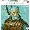 Puzzle CENEGA Game Art Chronicles Wiedźmin Geralt i Vincent Van Gogh (1000 elementów) Typ Dla dzieci