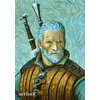 Puzzle CENEGA Game Art Chronicles Wiedźmin Geralt i Vincent Van Gogh (1000 elementów) Seria Wiedźmin