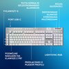 Klawiatura LOGITECH G915 X Lightspeed Biały Interfejs Bluetooth