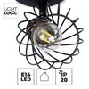 Oprawa ścienno-sufitowa LIGHTLOGIC 66190 Czarny Pomieszczenie Do jadalni