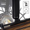 Oprawa ścienno-sufitowa LIGHTLOGIC 66191 Czarny Pomieszczenie Do salonu