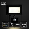 Naświetlacz LED LIGHTLOGIC LL LATA 20W-B-SE 30601 Obszar zastosowania Parking