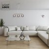 Lampa ścienno-sufitowa LIGHTLOGIC LL ESEK EL-1O E14 Rodzaj Lampa ścienno-sufitowa