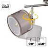Lampa ścienno-sufitowa LIGHTLOGIC LL ESEK EL-2I E14 Pomieszczenie Do biura