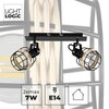 Oprawa ścienno-sufitowa LIGHTLOGIC LL ITEZ EL-2I 66181 Zasilanie Sieciowe