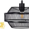 Lampa sufitowa LIGHTLOGIC LL KASS XXL C E14 66187 Czarny Zasilanie Sieciowe