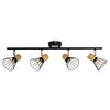 Oprawa ścienno-sufitowa LIGHTLOGIC 66212 Czarny