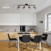 Oprawa ścienno-sufitowa LIGHTLOGIC 66212 Czarny Rodzaj Oprawa ścienno-sufitowa