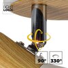 Lampa ścienno-sufitowa LIGHTLOGIC LL LASH EL-1O E14 66217 Pomieszczenie Do kuchni