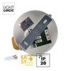 Lampa ścienno-sufitowa LIGHTLOGIC LL LASH EL-1O E14 66217 Pomieszczenie Do przedpokoju