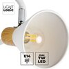 Lampa sufitowa LIGHTLOGIC LL LASH PLAFON 3xE14 66218 Maksymalna moc żarówki [W] 3 x 7