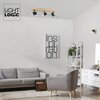 Lampa ścienno-sufitowa LIGHTLOGIC LL ANAN EL-3I 66225 Rodzaj Lampa ścienno-sufitowa