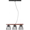 Lampa sufitowa LIGHTLOGIC LL DRAH C-I 66233 Brązowo-czarny