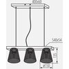 Lampa sufitowa LIGHTLOGIC LL DRAH C-I 66233 Brązowo-czarny Rodzaj Lampa sufitowa