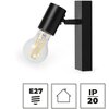 Lampa ścienno-sufitowa LIGHTLOGIC LL DZAN EL-1I E27 Pomieszczenie Do klatki schodowej