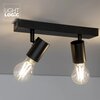 Lampa ścienno-sufitowa LIGHTLOGIC LL DZAN EL-2I E27 Rodzaj Lampa ścienno-sufitowa