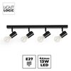 Lampa ścienno-sufitowa LIGHTLOGIC LL DZAN EL-4I E27 Maksymalna moc żarówki [W] 4 x 13