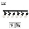 Lampa ścienno-sufitowa LIGHTLOGIC LL DZAN EL-6I E27 Maksymalna moc żarówki [W] 6 x 13