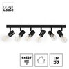 Lampa ścienno-sufitowa LIGHTLOGIC LL DZAN EL-6I E27 Pomieszczenie Do jadalni