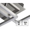 Oprawa LED LIGHTLOGIC LL DIJON S-LED (66281) Srebrny Pomieszczenie Do jadalni