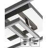 Oprawa LED LIGHTLOGIC LL DIJON S-LEDSTEPDIM (66282) Srebrny Pomieszczenie Do klatki schodowej