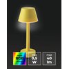 Lampka stołowa LIGHTLOGIC LL JERE DIM RGB YL (66321) Żółty Rodzaj gwintu LED zintegrowany