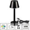 Lampka stołowa LIGHTLOGIC LL JERE DIM RGB B (66323) Czarny Wymiary [mm] 245 x 95 x 95