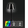 Lampka stołowa LIGHTLOGIC LL JERE DIM RGB B (66323) Czarny Rodzaj gwintu LED zintegrowany