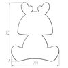 Lampa stołowa LIGHTLOGIC LL DEER DIM CR 66360 Kremowy Moc [W] 3