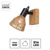 Oprawa ścienno-sufitowa LIGHTLOGIC LL GORTA EL-1 66433 Pomieszczenie Do jadalni