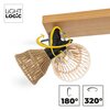Oprawa ścienno-sufitowa LIGHTLOGIC LL GORTA EL-2 66434 Źródło światła w komplecie Nie