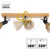 Oprawa ścienno-sufitowa LIGHTLOGIC LL GORTA EL-3 66435 Pomieszczenie Do jadalni