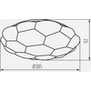 Plafon sufitowy LIGHTLOGIC LL Dham RGB CCT 66454 Biały Rodzaj Plafon sufitowy