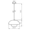 Lampa sufitowa LIGHTLOGIC LL OCCAL B 66461 Zasilanie Sieciowe