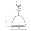 Lampa sufitowa LIGHTLOGIC LL ARILAS LAMP05 E27 66386 Zasilanie Sieciowe