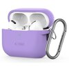Etui na słuchawki TECH-PROTECT Silicon Hook do Apple Airpods Pro 1/2 Fioletowy