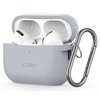 Etui na słuchawki TECH-PROTECT Silicon Hook do Apple Airpods Pro 1/2 Szary