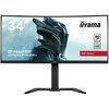Monitor IIYAMA GCB3481WQSU-B1 34” 3440x1440px 180Hz 0.3 ms (MPRT) Curved Częstotliwość odświeżania obrazu [Hz] 180