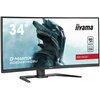 Monitor IIYAMA GCB3481WQSU-B1 34” 3440x1440px 180Hz 0.3 ms (MPRT) Curved Zastosowanie Dla gracza