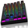 Klawiatura SAVIO Tempest x2 RGB Outemu Blue Interfejs USB