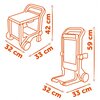 Zabawka wózek narzędziowy SMOBY Black&Decker 7600360219 Wiek 3+