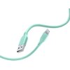 Kabel USB - Lightning CELLULARLINE Soft 1.2 m Zielony Długość [m] 1.2