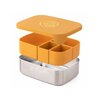 Lunchbox ECO RASCALS Bento Żółty Kształt Prostokątny