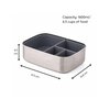 Lunchbox ECO RASCALS Bento Szary Przegródki Tak