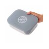 Lunchbox ECO RASCALS Bento Szary Kształt Prostokątny