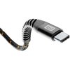 Kabel USB-C - USB-C CELLULARLINE Tetra Force Max 60W 2 m Czarny Typ USB-C - USB-C
