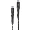 Kabel USB-C - USB-C CELLULARLINE Tetra Force Max 60W 2 m Czarny Złącze 1 USB-C