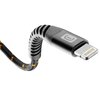 Kabel USB-C - Lightning CELLULARLINE Tetra Force 60W 1.2 m Czarny Złącze 1 USB-C